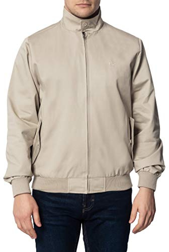 Merc The Harrington Jacket Abrigo, Beige, XL para Hombre