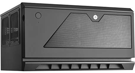 SilverStone SST-CS381 - Case Storage ATX Midi Tower Computer Case, nero interno, supporto 8x 3.5 o 2.5 Hot-Swap HDD bay, porta anteriore bloccabile, nero