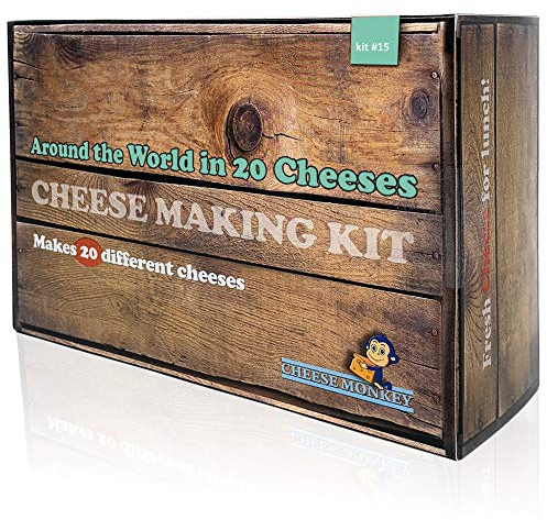 Cheese Making Kit - Around the World in 20 Cheeses
