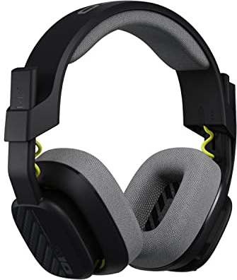 Logitech G Astro A10 Gen 2 Cross-Platform Wired Gaming Headset for PlayStation 5/4, Xbox S|X, Nintendo Switch, PC: 3.5mm Headphone Jack, 32mm Drivers, Flip-to-Mute Mic, Over-Ear - Black/Xbox Edition