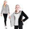 CityComfort Felpa Reversibile con Zip - Felpa Invernale in Pile Bambino Bambina 5-14 Anni (Nero, 11-12 Anni)