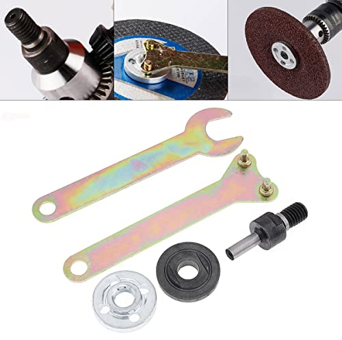 ChgImposs 5pcs 6mm Electric Drill Angle Grinder Round Connecting Rod for Cutting Disc Polishing Wheel Adapter