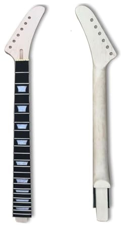 Gitarrenhals, 22 Bünde, 62,9 cm, Mahagoni-Palisander-Griffbrett-Set im Explorer-Hals