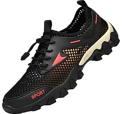 Treer Mujer Zapatos de Agua, Hombre Zapatos Deportes Acuáticos Barefoot Shoes Escarpines Hombre Antideslizante Secado Rápido Zapatos Zapatillas Minimalistas