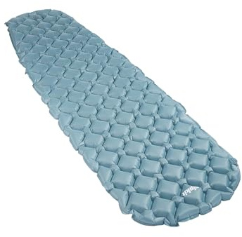 Alpkit Cloud Base Lightweight Inflatable Sleeping Mat | Camping Mat, Compact Packing Sleeping Mat