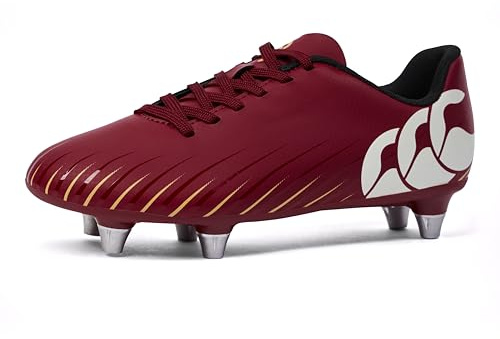 Canterbury CCC Speed Falcon Bottes, Rouge, 36 EU