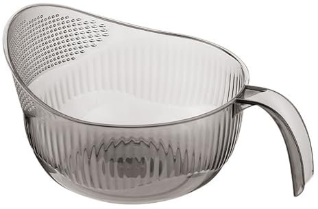 HUANGING MultiPurposes Riso Lavaggio Setaccio Rondella Riso Riso Drenante Cestello Pet Vegetale Rondella Adatto per il Lavaggio