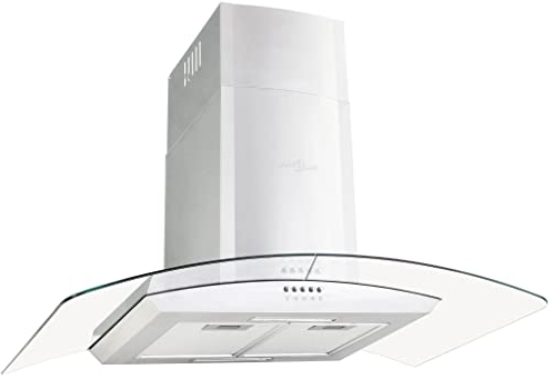 vidaXL Cappa Aspirante a Muro 756 m³/h LED Acciaio Inossidabile 90 cm Filtro