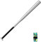 Baseballschläger für Baseball verwendet, Silber Aluminium, 31 Zoll