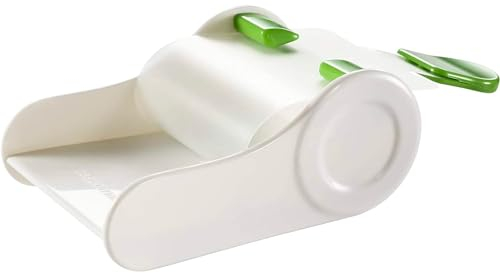 Forma Sushi Manuale - Forma Involtini Manuale in Plastica 16.5x8cm, Bianco e Verde