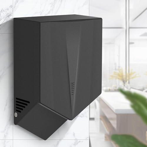 Hand Dryer 6-10 Seconds to Dry, 1200W Electric Hand Dryer for Toilets Commercial | Wall Mounted Automatic Induction Low Energy Hands Drying Device