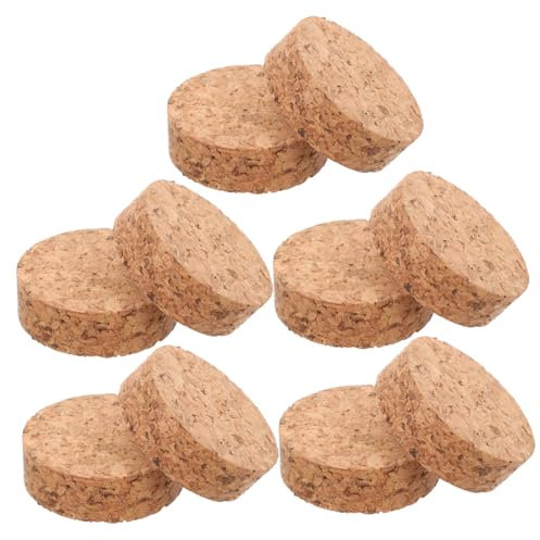 Toddmomy 10pezzi Sottobicchieri Sughero per Piante Protettori per Vasi da Giardino Rotondi per Interni e Decorazioni Fai Te