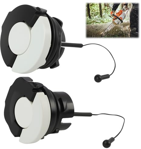 2 Pièces Bouchon d'Essence et Bouchon d'Huile pour Tronçonneuse Stihl, Bouchon Réservoir Compatible avec Stihl MS250 MS270 MS280 MS290 MS310 MS311 MS361 MS362 MS390 MS440 MS441 MS461 MS661 MS880