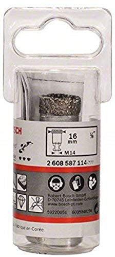 Bosch 2 608 587 114 - Coronas de diamante para perforación en seco Dry Speed Best for Ceramic (16 x 30 mm)