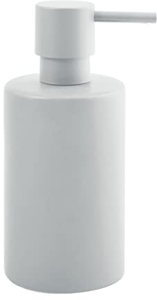 Spirella DISPENSADOR DE JABON Color Blanco MATETUBE Mat, Porcelana, Único