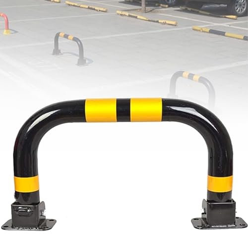 Bloqueador De Estacionamiento, Cerradura De Espacio De Estacionamiento Extraíble, Tiras Reflectantes De Alta Visibilidad, Levante Y Bloquee Automáticamente La Barrera De Estacionamiento