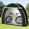 Funda para bicicleta al aire libre, protección de gran tamaño para 1 a 2 bicicletas, portátil tienda de almacenamiento para bicicleta o garaje para exterior e impermeable resistente a los rayos UV