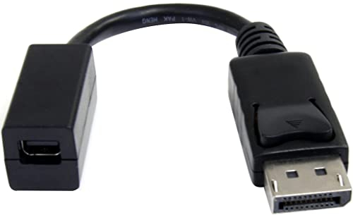 StarTech.com 15cm DisplayPort auf Mini DisplayPort Kabel - 4K x 2K UHD Video - DisplayPort Stecker auf Mini DisplayPort Buchse Adapter Kabel - DP auf mDP 1.2 Monitor Verlängerungskabel (DP2MDPMF6IN)