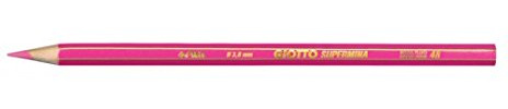 Buntstifte Giotto SUPERMINA 12 Stück. Rosa Fluo