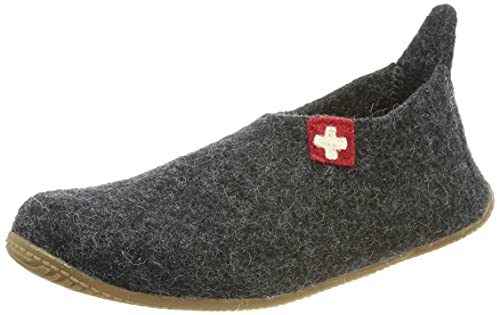 Living Kitzbühel Jungen Unisex Kinder 4048-0600 Slipper, Anthra, 28 EU