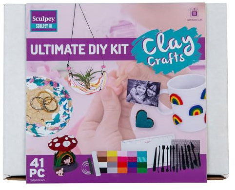 Sculpey III Ultimate DIY Kit-Clay Crafts, Assorted