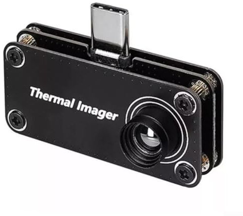 Thermal Camera For Android, Infrared Thermal Imaging Camera Type-C Interface, 33° Wide Angle, -20～1000℃ Measurement Range, Supports Local Image Storage