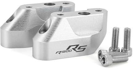 JAYWIS Elevador Manillar Elevador De Manillar De Motocicleta para B&MW R1200RS 2015-2020 R1250RS 2019-2021 R 1200 1250 RS Manillar Barras De Mano Elevadoras Abrazadera Manillar(Color 4)