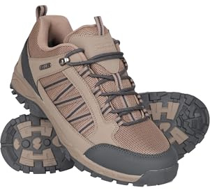 Mountain Warehouse Path Mens Waterproof Walking Shoes Dark Bei 7
