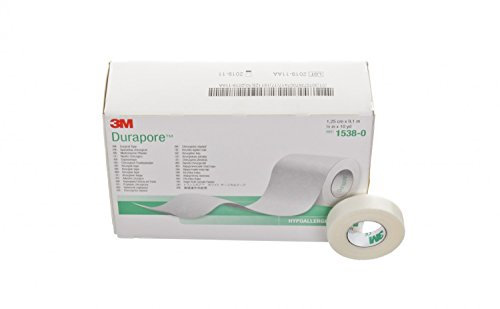3M Durapore MM1538-3 3M Durapore chirurgisches Klebeband, 7,5 cm x 9,14 m, 4 Stück