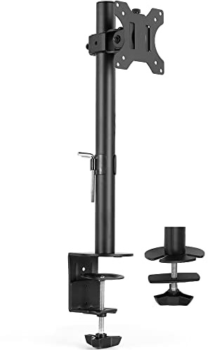 Vivo Single Monitor Adjustable Tilt Desk Mount Stand for 1 LCD Screen up to 32 inches STAND-V001C