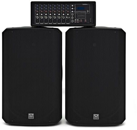 SubZero SZPA-815 300W 15 PA System With Digital Media Player