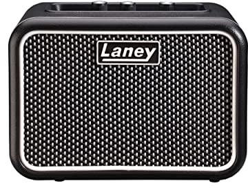 Laney MINI Series - Battery Powered Guitar Amplifier with Smartphone Interface - 3W - Supergroup Edition Schwarz