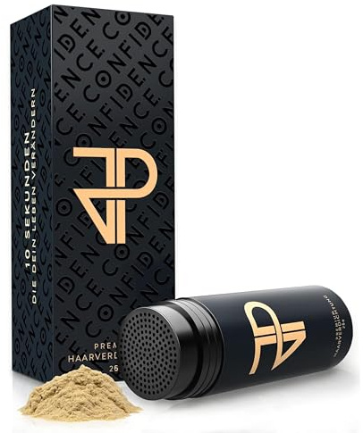 JP Confidence Capelli sparsi Premium per infoltire i capelli qualità da parrucchiere Look naturale autentico al 100% per uomini e donne biondo chiaro
