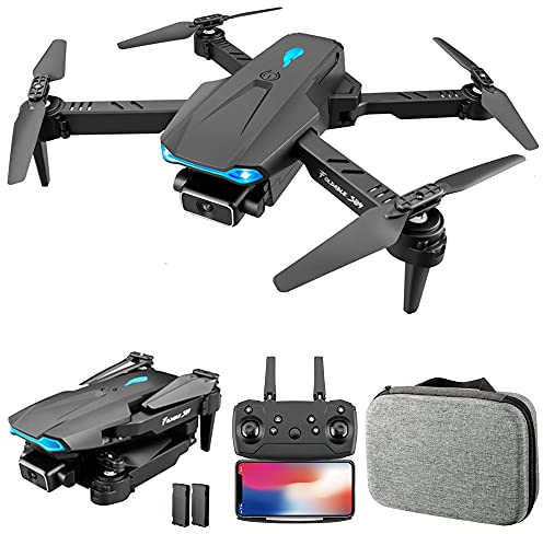 Dron con cámara 4K Wifi FPV Drone Mini cuadricóptero plegable para niños con control de sensor de gravedad, modo sin cabeza, función de gesto, foto y video