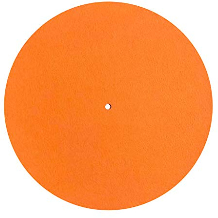 Filz-Plattenspieler, Slipmat für 30,5 cm (12 Zoll) Vinyl-Plattenspieler, antistatische Abdeckung, reduziert Lärm und Geräusche, Staubschutzmatte