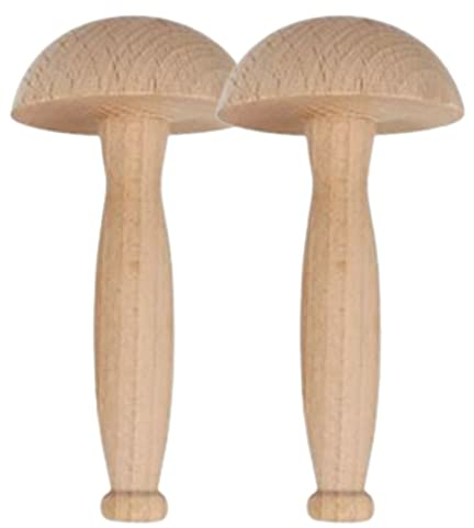 Teemando® 2 X Stopfpilz zum stopfen von Löchern in der Kleidung, reparieren statt wegwerfen