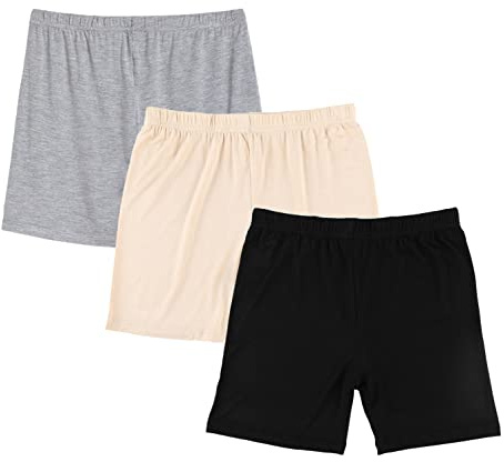 Liang Rou Women's Ultra Thin Stretch Safety Short Leggings