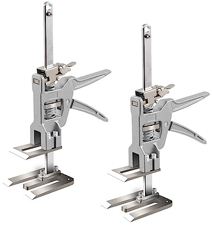 Arm Arbeitssparender Heber 2 Stück Arm Handwerkzeugheber mit Skala Arm Kraftsparender mit fein justierbarer Hebefunktion,Möbelheber für schwere möbel,Tür,Schrank,Fenster