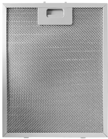 Cooker Hood Filter, Extractor Fan Filters, Metal Grease Filter, Range Hood Filters, Easy To Install Range Hood Mesh Filter, Range Hood Parts For Cooking Noodles, Grilling Meat, Stir Frying Vegetables