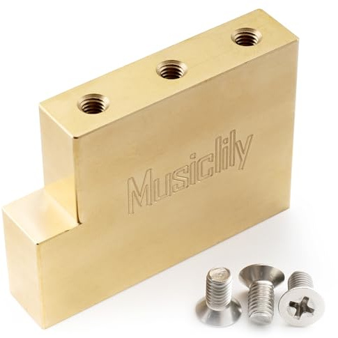 Musiclily Ultra 42mm Mässing Tremolo Block för Floyd Rose Tremolo Elgitarr