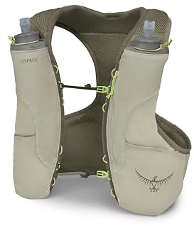 Osprey Duro LT Gilet de course homme, torse Medium (94-108cm), Sandy Grey