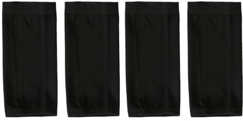 2 Paires Manchette Anti UV Manchon Bras Homme et Femme Manchette Cache | Manchon de Bras Respirant pour Cyclisme Conduite Golf Peche Manchon Anti UV Ete Noir Lisse