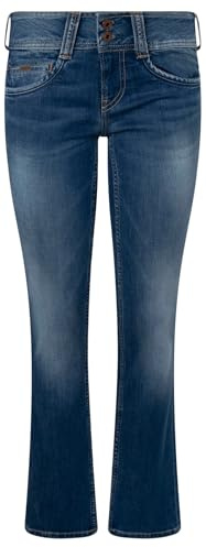Pepe Jeans London dam Soho Slim Fit Mid Waist jeans