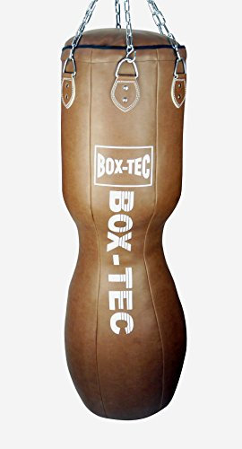 BOX-TEC Boxsack Sandsack Uppercut Bodybag Retro, gefüllt inkl. Sechspunkt-Kette mit Drehwirbel