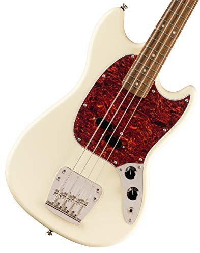 Squier by Fender Classic Vibe '60s Mustang Bass, Olympic White