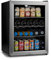 Subcold Super65 LED - Table-Top Fridge | 65L Beer, Wine and Drinks Fridge | LED Light + Lock and Key | Energy Efficient (Silver)