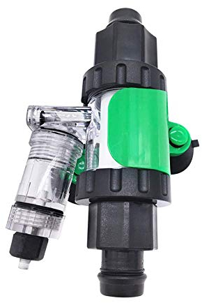 POWERTOOL Diffusore di anidride carbonica atomizzatore in linea per acquario CO2 Diffuso Atomizzatore con contatore bolle e valvola di ritenzione integrata