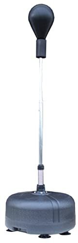 Lisaro Stehender Punchingball 120-160cm Verstellbar Boxbirne Erwachsene Punchingball Boxsack, Speedball, Standboxsack, Freistehende Speed Ball | Höhenverstellbarer, Top Preis