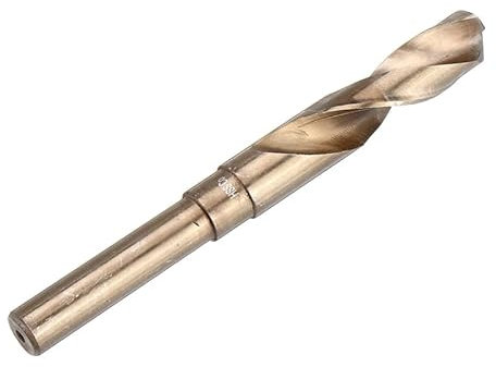 NUSHKI Foret Hélicoïdal Au Cobalt M35 HSS-Co Foret À Tige Réduite De 1/2 Pouce Pour Le Forage En Acier Inoxydable En Métal,24mm