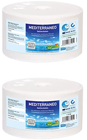 imima- Mineralleckstein Mediterraneo-2x3kg Pferd MEDITERRANEO Salzleckstein 2X 3kg